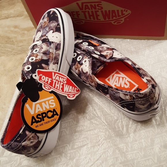 Vans Shoes - 🔥NWT🔥 VANS Authentic ASPCA Cat Shoes (Size 7)